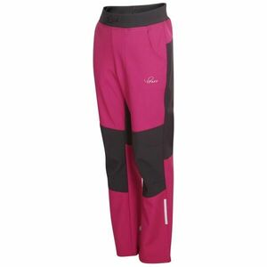 Lewro NORAY Dívčí softshellové kalhoty, růžová, velikost obraz