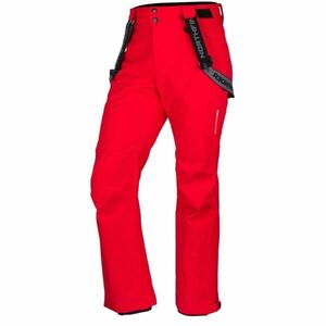 Northfinder BRIAR Pánské lyžařské kalhoty, červená, velikost obraz