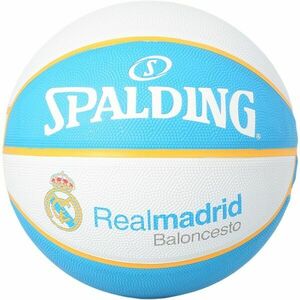 Spalding REAL MADRID EL TEAM Basketbalový míč, bílá, velikost obraz
