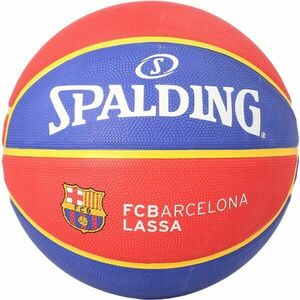 Spalding FC BARCELONA EL TEAM Basketbalový míč, modrá, velikost obraz