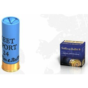 Brokové náboje Skeet 24 Sport Sellier & Bellot® / 16/70 / 24 g / 25 ks (Barva: Modrá) obraz