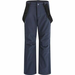 Loap LOVELO Dětské lyžařské softshellové kalhoty, tmavě šedá, velikost obraz