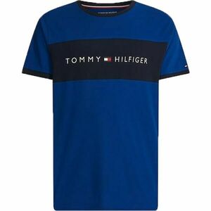 Tommy Hilfiger CN SS TEE LOGO FLAG Pánské tričko, modrá, velikost obraz