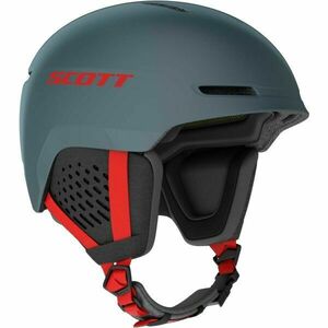 Scott TRACK JR Dětská lyžařská helma, tmavě zelená, velikost obraz