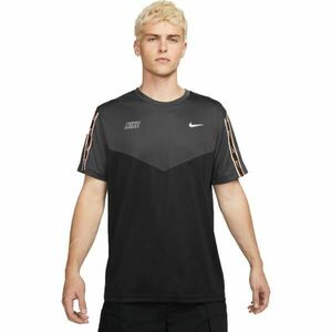 Nike SPORTSWEAR REPEAT SWOOSH Pánské tričko, černá, velikost obraz