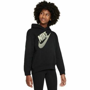 Nike SPORTSWEAR Dívčí mikina, černá, velikost obraz