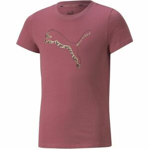 Puma ALPHA TEE Dívčí triko, růžová, velikost obraz