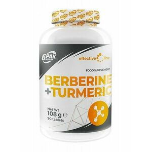 Berberine + Turmeric - 6PAK Nutrition 90 tbl. obraz
