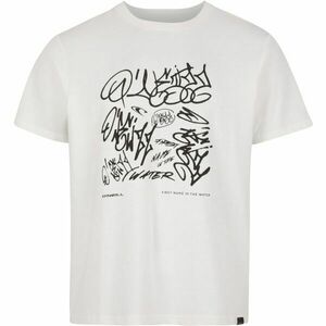 O'Neill GRAFFITI Pánské tričko, bílá, velikost obraz