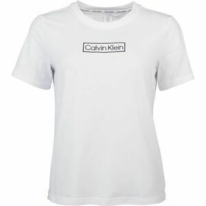 Calvin Klein REIMAGINED HER S/S CREW NECK Dámské tričko, bílá, velikost obraz