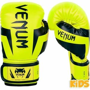 Venum ELITE BOXING GLOVES KIDS - EXCLUSIVE FLUO Dětské boxerské rukavice, reflexní neon, velikost obraz
