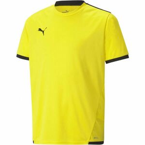 Puma TEAM LIGA JERSEY TEE Juniorské fotbalové triko, žlutá, velikost obraz