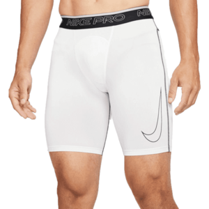 Nike PRO DRI-FIT Pánské sportovní šortky, bílá, velikost obraz