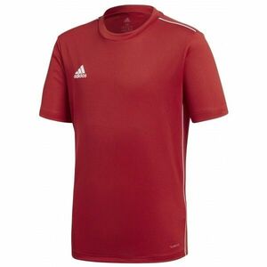 adidas CORE 18 JERSEY Juniorský fotbalový dres, červená, velikost obraz