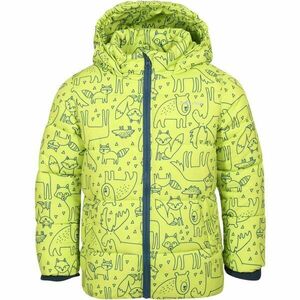 Lewro AVERIN Dětská zimní bunda, světle zelená, velikost obraz