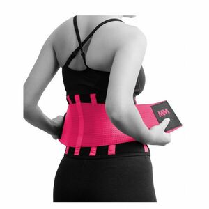 MADMAX SLIMMING BELT Zeštíhlující fitness pás, růžová, velikost obraz