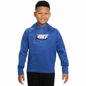 Nike THERMA-FIT Chlapecká mikina, modrá, veľkosť XL obraz