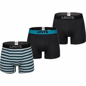 Levi's® MEN BACK IN SESSION TRUNK 3P Pánské boxerky, černá, velikost obraz