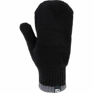 Lewro ULY Dětské pletené rukavice, černá, velikost obraz