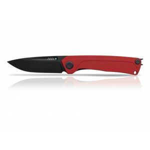 Zavírací nůž Z200 G10 Liner Lock ANV® - barva rukojeti: červená, DLC černá čepel (Barva: Červená, Varianta: Černá čepel - DLC) obraz