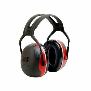 3M Peltor X3A chrániče sluchu, červené obraz
