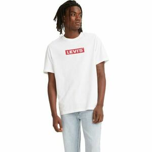Levi's® SS RELAXED FIT TEE BOXTAB Pánské tričko, bílá, velikost obraz