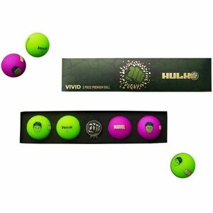 VOLVIK MARVEL HULK Sada golfových míčků, zelená, velikost obraz