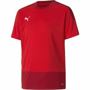 Puma TEAMGOAL 23 TRAINING JERSEY TEE Chlapecké fotbalové triko, červená, velikost obraz