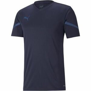Puma TEAMFLASH JERSEY TEE Pánské sportovní triko, tmavě modrá, velikost obraz
