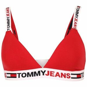 Tommy Hilfiger TOMMY JEANS ID-UNLINED TRIANGLE Dámská podprsenka, červená, velikost obraz