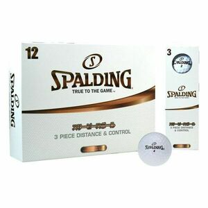 Spalding SPIN 3 pc (12 pcs) Golfové míčky, bílá, velikost obraz