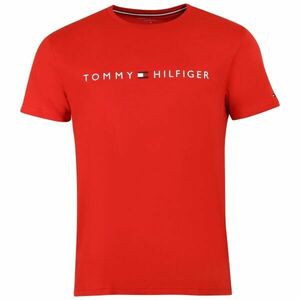Tommy Hilfiger CN SS TEE LOGO Pánské tričko, červená, velikost obraz