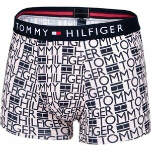 Tommy Hilfiger TRUNK PRINT Pánské boxerky, bílá, velikost obraz