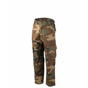 Dětské kalhoty US BDU Mil-Tec® - woodland (Barva: US woodland, Velikost: 3XL) obraz