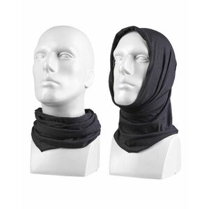 Multifunkční šátek HEADGEAR Mil-Tec® - černý (Barva: Černá) obraz