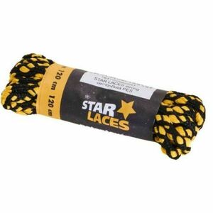 PROMA STAR LACES 140 CM Tkaničky, žlutá, velikost obraz