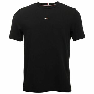 Tommy Hilfiger ESSENTIALS SMALL LOGO S/S TEE Pánské tričko, černá, velikost obraz