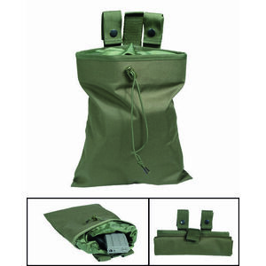 Sumka MOLLE - odhazovák na prázdné zásobníky Mil-Tec® - oliv (Barva: Olive Green) obraz