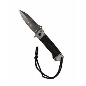 Kapesní zavírací nůž Mil-Tec® DA35 - černý (Barva: Černá) obraz