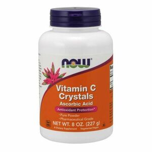 Vitamín C Crystals Powder 227 g - NOW Foods obraz