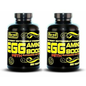 1+1 Zdarma: EGG Amino 8000 značky Best Nutrition 500 tbl. + 500 tbl. obraz