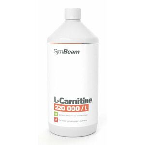 L-Carnitine - GymBeam 500 ml. Orange obraz