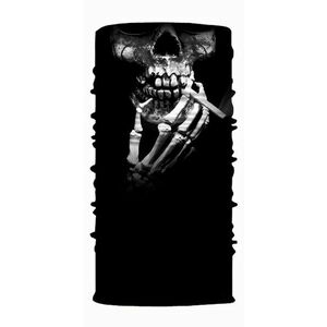 WARAGOD Värme multifunkční šátek Smoking Skull obraz