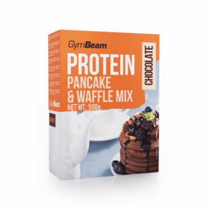 Proteinové palačinky Pancake & Waffle Mix 500 g borůvky - GymBeam obraz