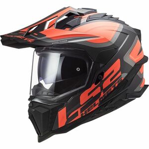 Enduro helma LS2 MX701 Explorer Alter Matt Black Fluo Orange XXL (63-64) obraz