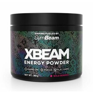 XBEAM Energy Powder - GymBeam 360 g Wild Berries obraz