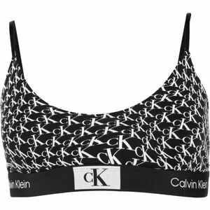 Calvin Klein ´96 COTTON-UNLINED BRALETTE Dámská podprsenka, černá, velikost obraz