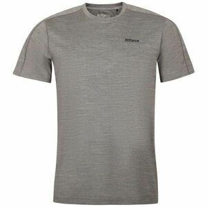 Fitforce SALIM Pánské fitness triko, šedá, velikost obraz