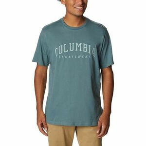 Columbia ROCKAWAY RIVER GRAPHIC SS TEE Pánské triko, zelená, velikost obraz