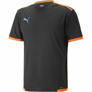 Puma TEAM LIGA JERSEY TEE Pánské fotbalové triko, černá, velikost obraz
